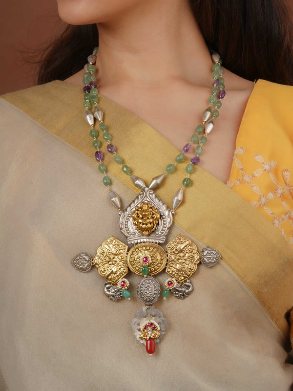 Multicolor Mishr Tribal Necklace - MR-N98