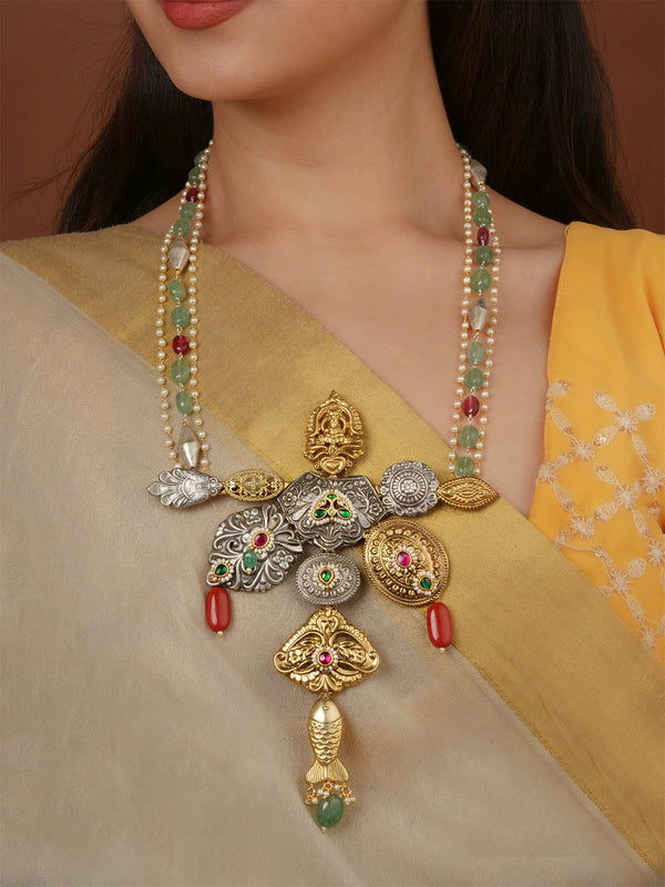 Multicolor Mishr Tribal Necklace - MR-N99M