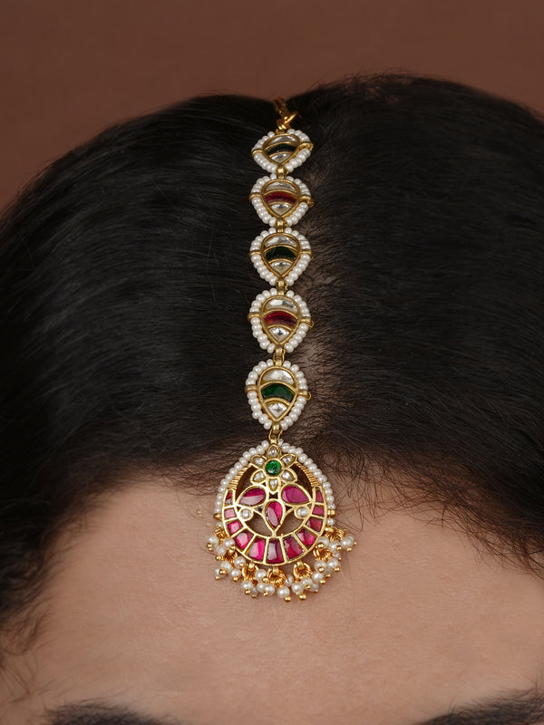 Gold Plated Mishr Maangteeka - MR-T107