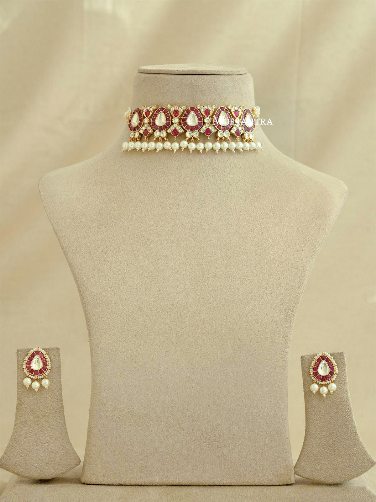 MS1829YP - Jadau Kundan Necklace Set