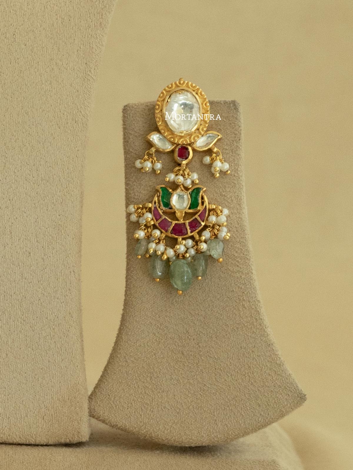 MS1847M - Jadau Kundan Necklace Set