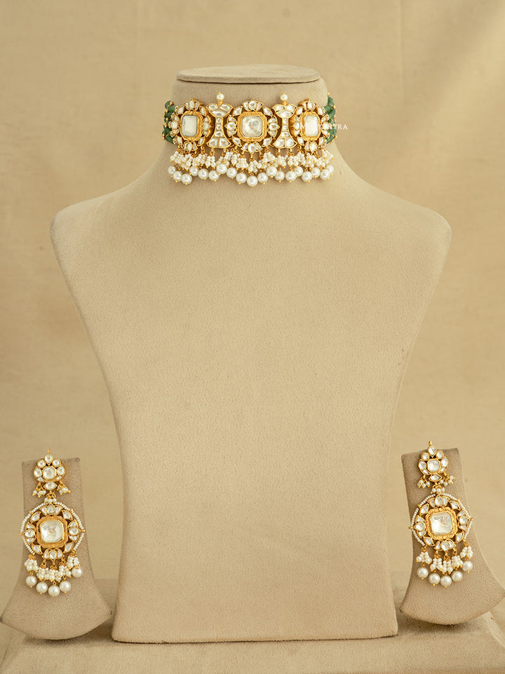 MS1909 - Jadau Kundan Necklace Set