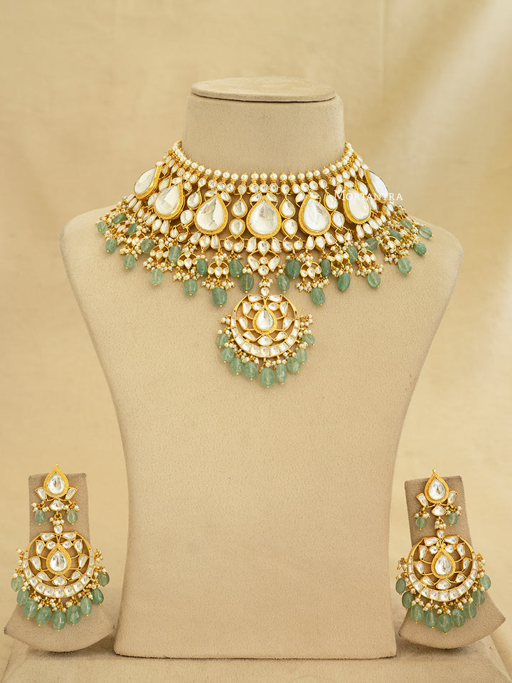 MS1917 - Jadau Kundan Necklace Set