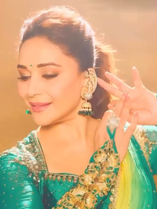 Madhuri Dixit in Mortantra EarCuff/Kaanphool