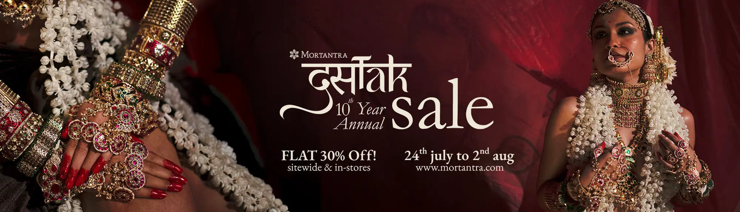 Mortantra 10th Annual Sale – Flat 30% Off Jewellery
