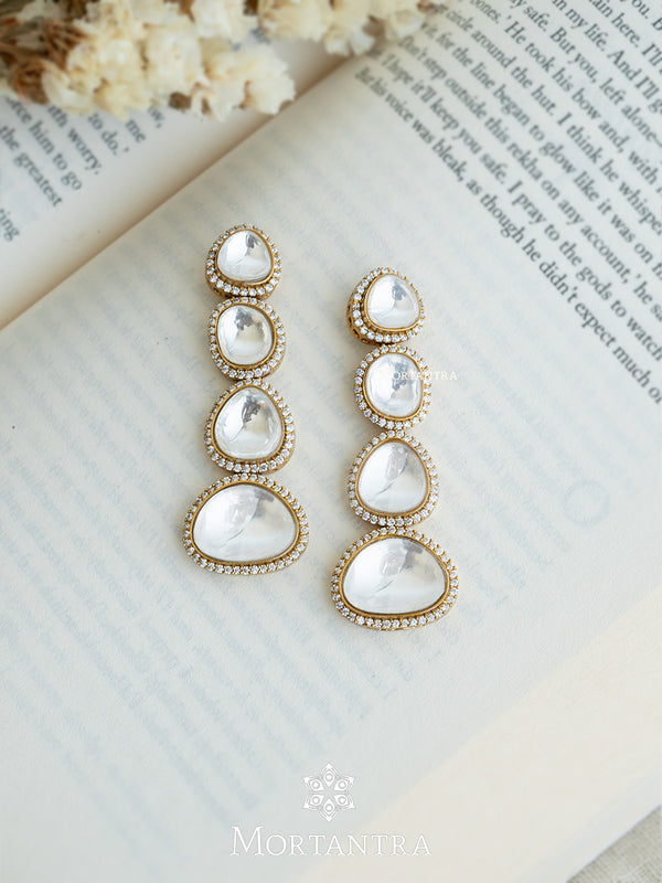 PK-E29 - Faux Diamond Earrings