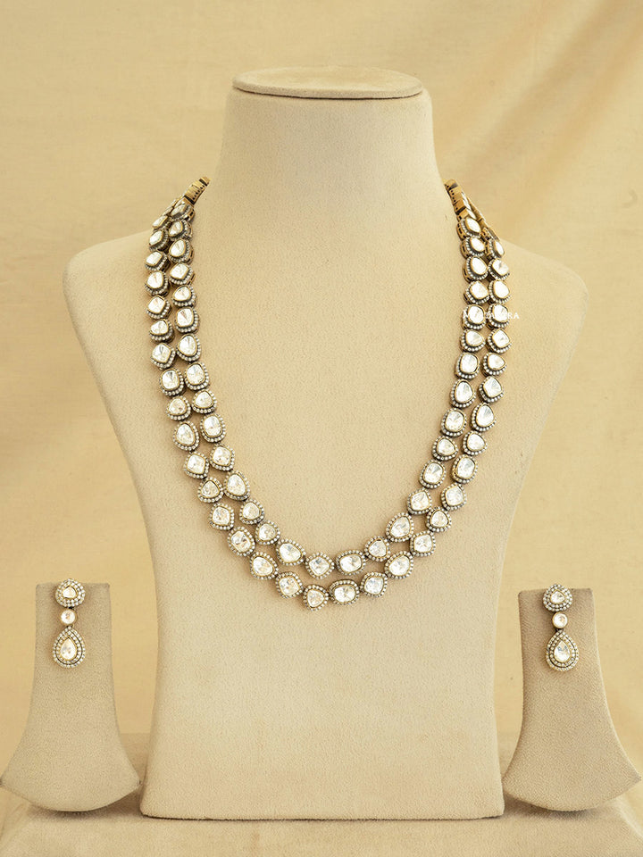 PK-S51 - Faux Diamond Necklace Set
