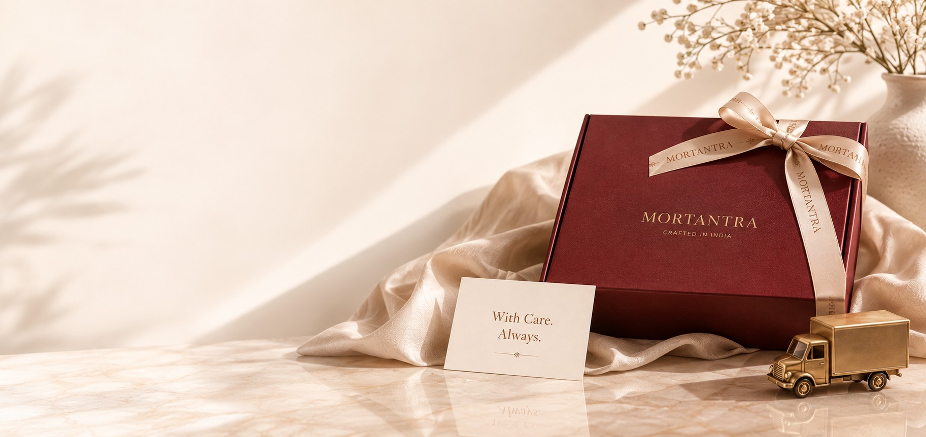 Mortantra jewellery shipping and packaging