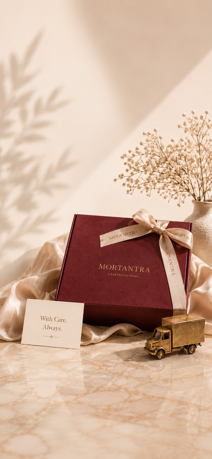 Mortantra jewellery shipping and packaging