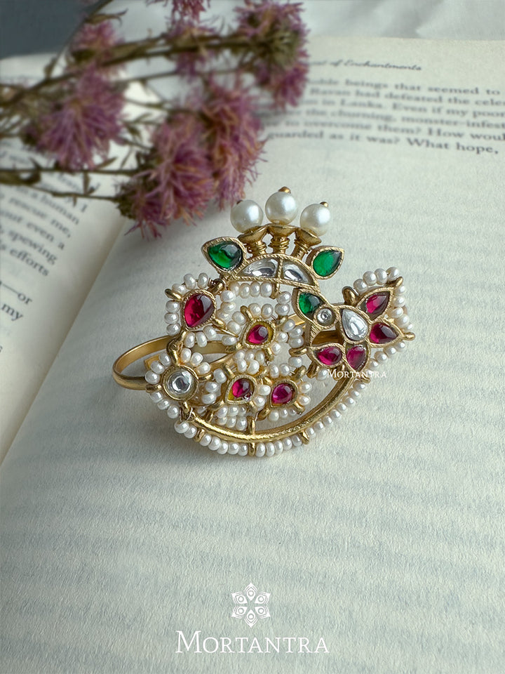 TK-RNG1M - Jadau Kundan Ring