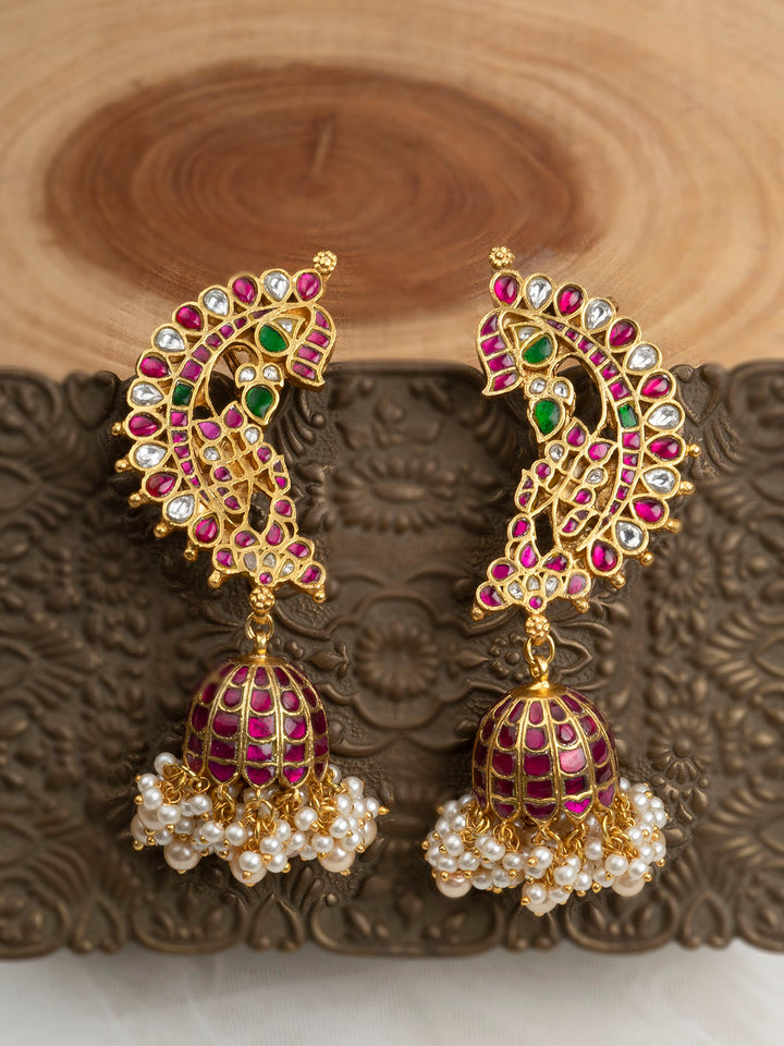 TMPEAR80M - Temple Earrings