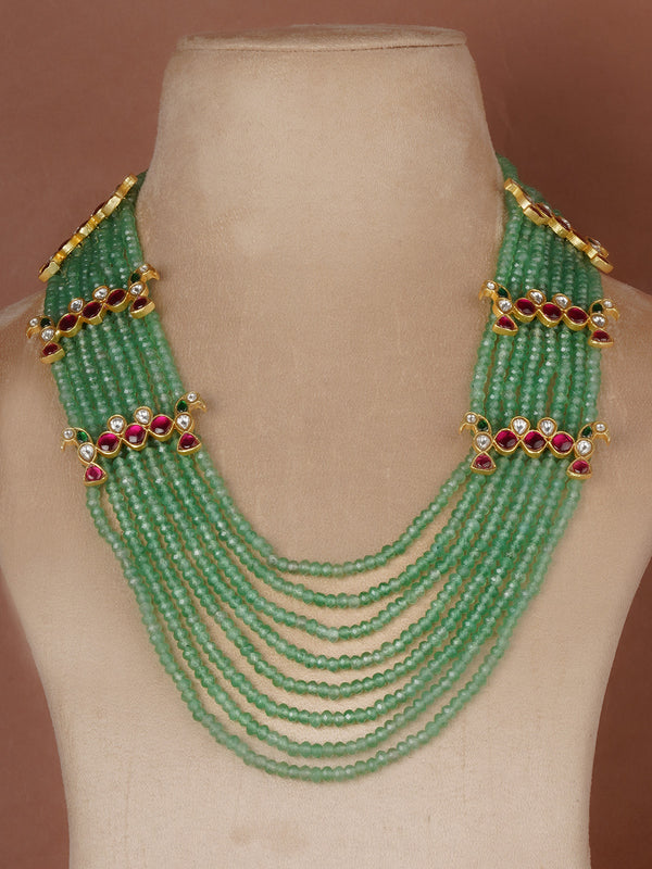 Gold Plated Temple Necklace  - TMPNK33