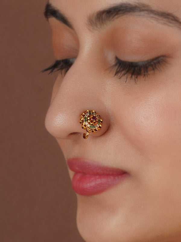 Gold Nose Bali Design Nose Pins Gold Ki Naak Ki Bali Naak Ki Nose