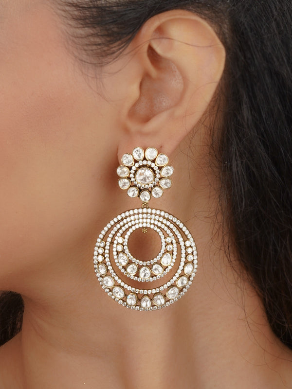 White Color Victorian Earrings - VC-EAR10