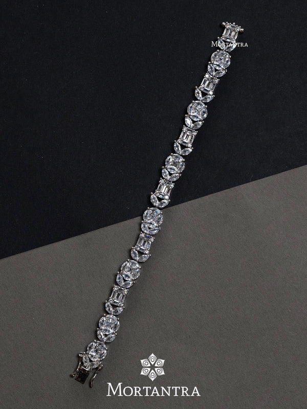 CZBRAC72 - Faux Diamond Bracelet