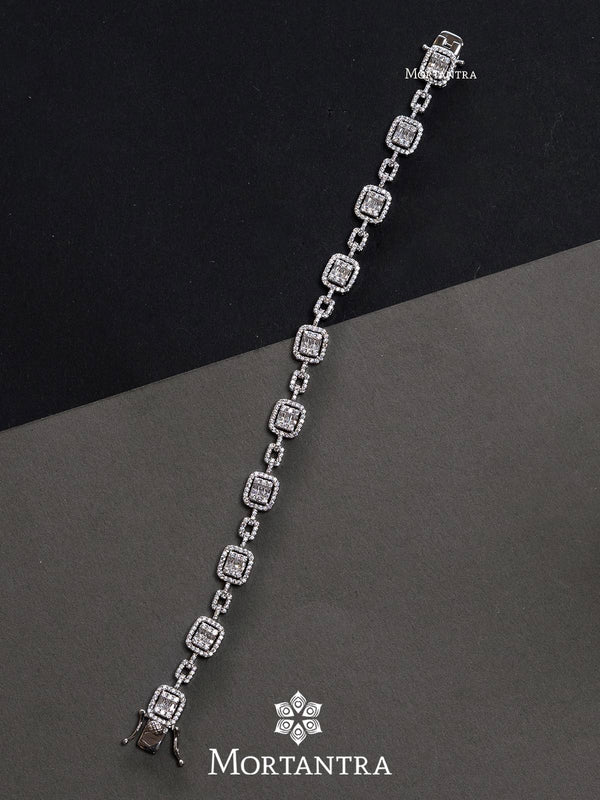 CZBRAC81 - Faux Diamond Bracelet