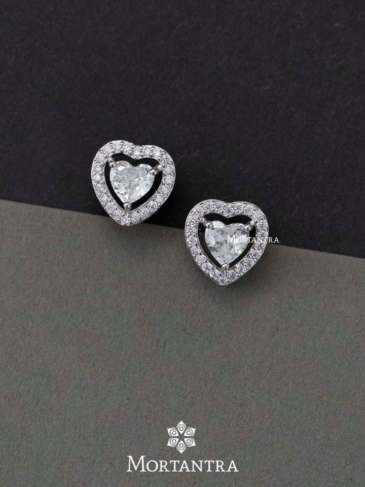 CZEAR432 - Faux Diamond Earrings