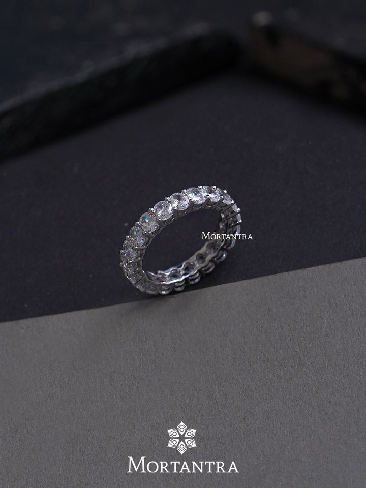 CZRNG61 - Faux Diamond Ring