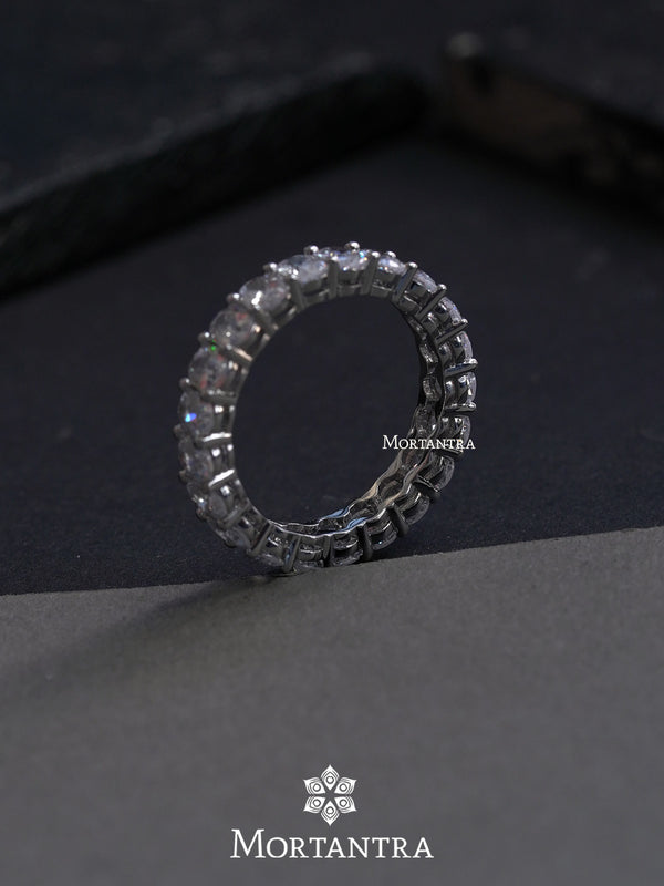 CZRNG61 - Faux Diamond Ring