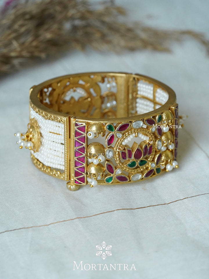 MB154M - Jadau Kundan Bangle