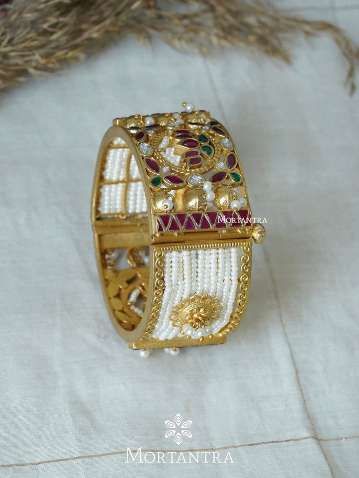 MB154M - Jadau Kundan Bangle