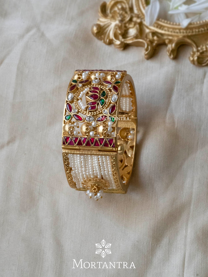 MB154M - Jadau Kundan Bangle