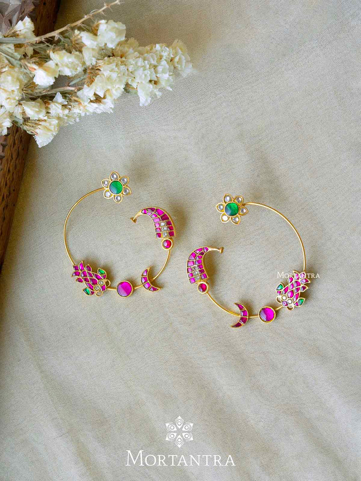 ME1026M - Jadau Kundan Earrings