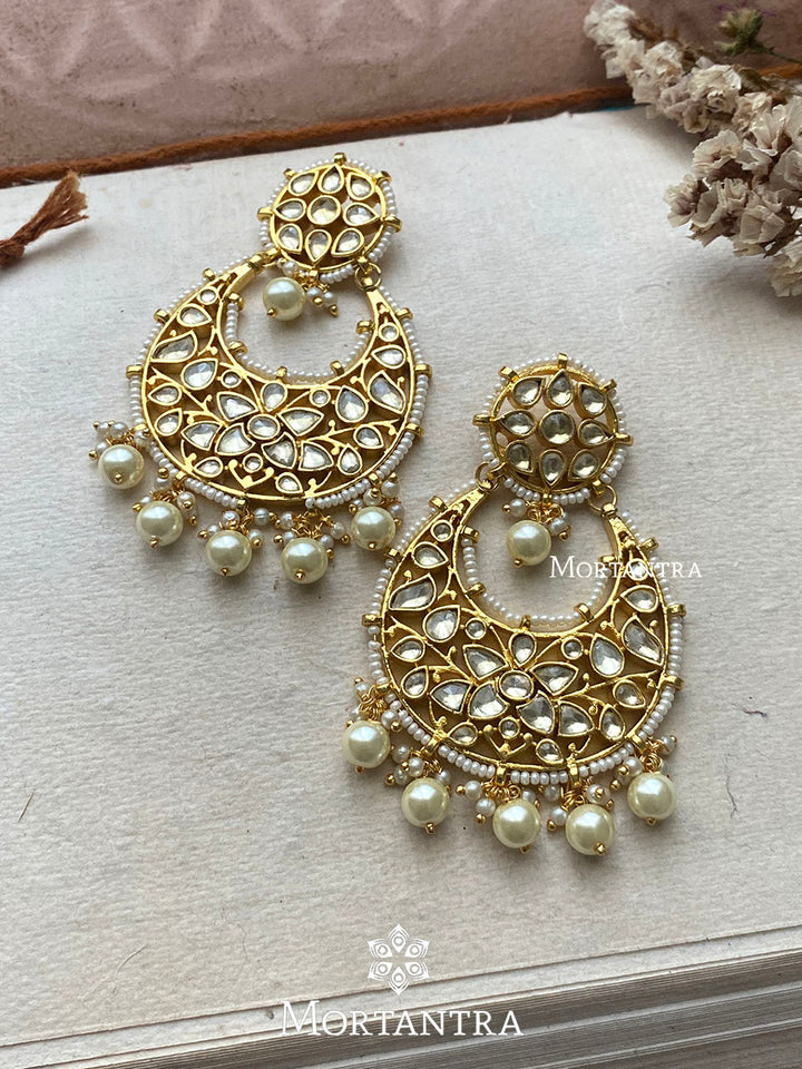 ME861Y - Jadau Kundan Earrings
