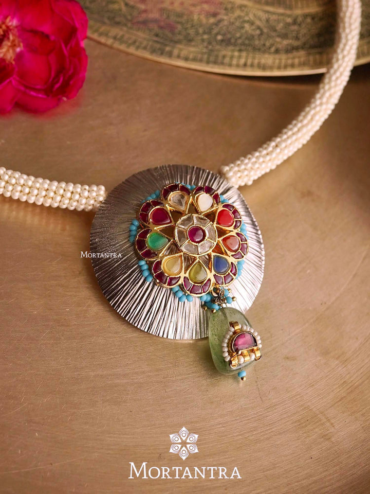 MR-S51N - Mishr Necklace Set (Hasli Set)