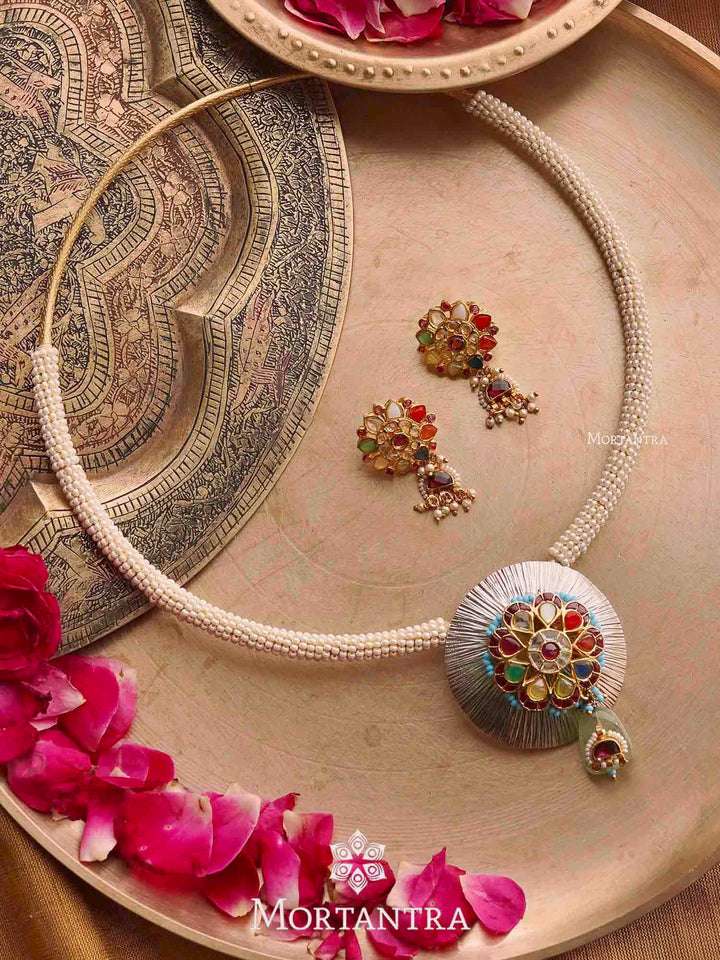 MR-S51N - Mishr Necklace Set (Hasli Set)