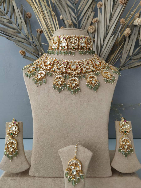 MS1047M - Jadau Kundan Necklace Sets