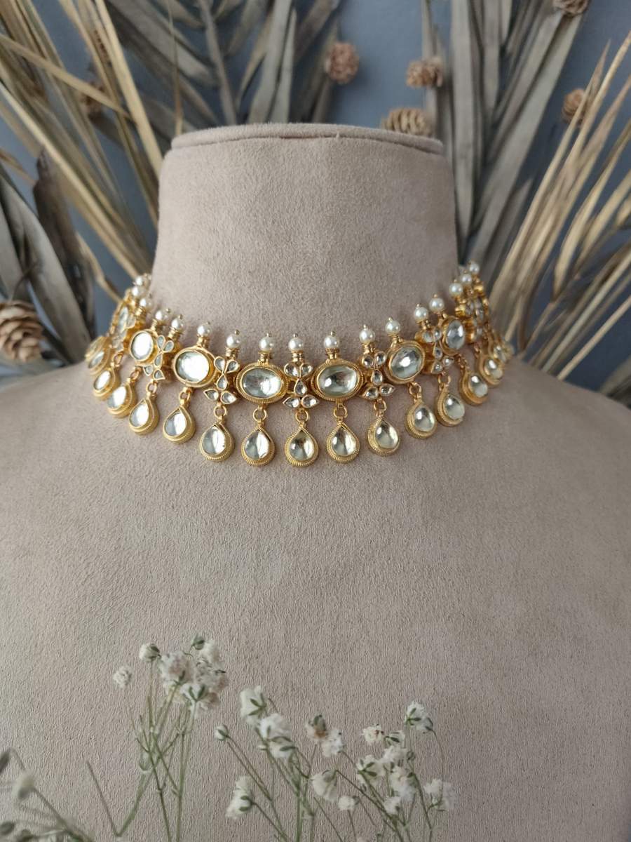 MS1099Y - Jadau Kundan Necklace Sets