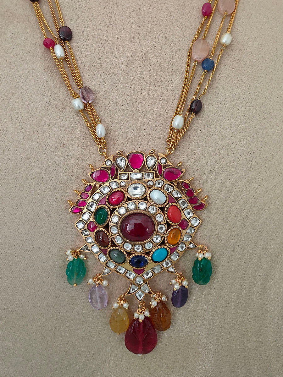 MS1108N - Jadau Kundan Necklace Sets