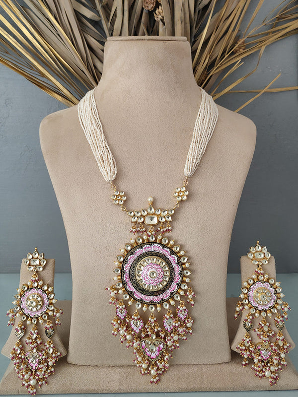 MS1221 - Jadau Kundan Necklace Sets