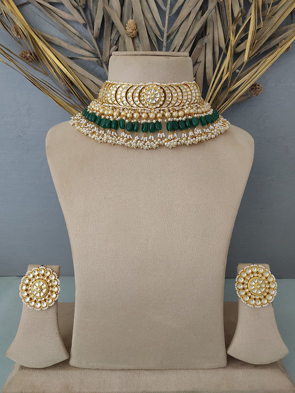 MS1315Y - Jadau Kundan Necklace Sets