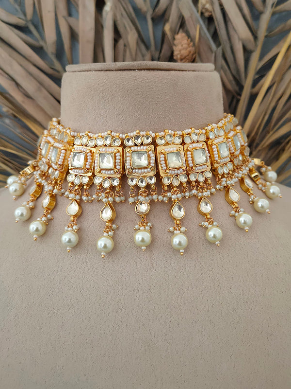 MS1317Y - Jadau Kundan Necklace Sets