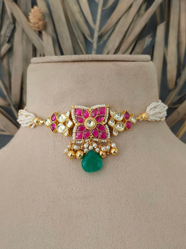 MS1329P - Jadau Kundan Necklace Sets