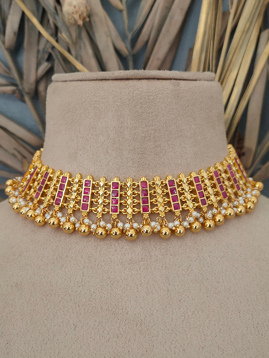 MS1341YP - Jadau Kundan Necklace Sets