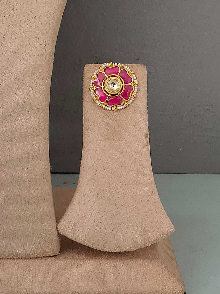 MS1360P - Jadau Kundan Necklace Set