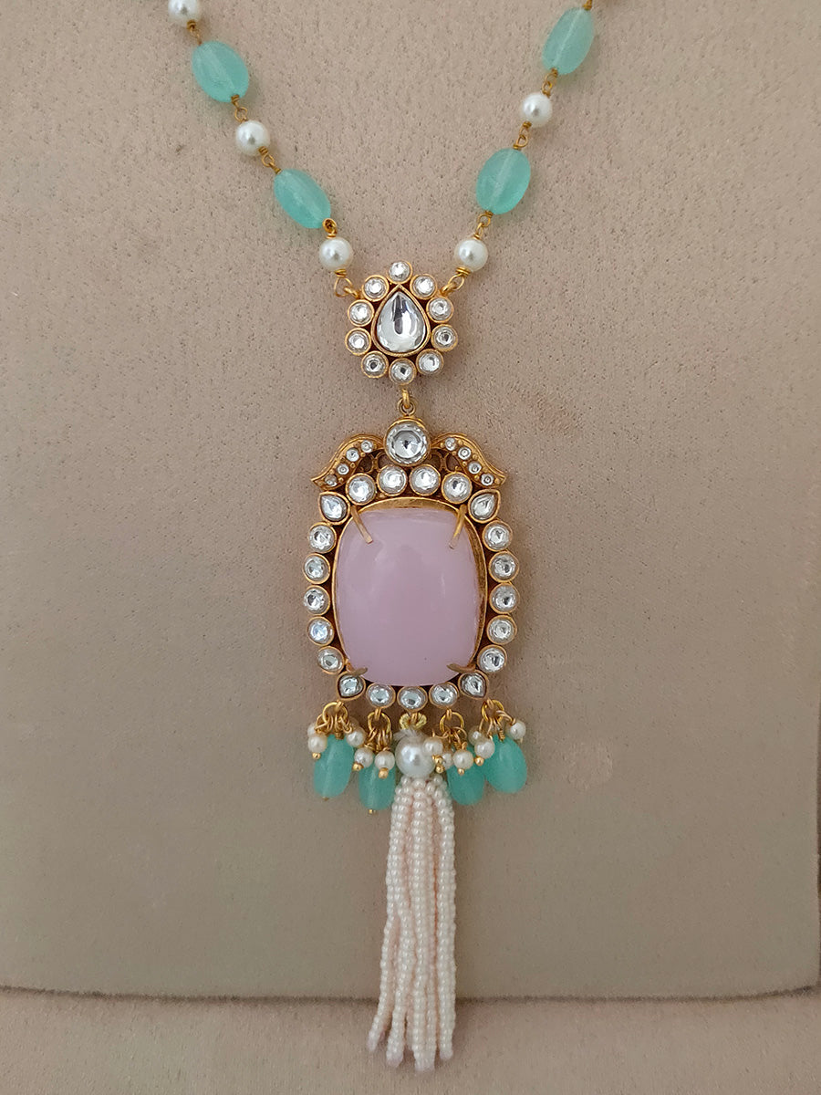 MS1519A - Jadau Kundan Necklace Set