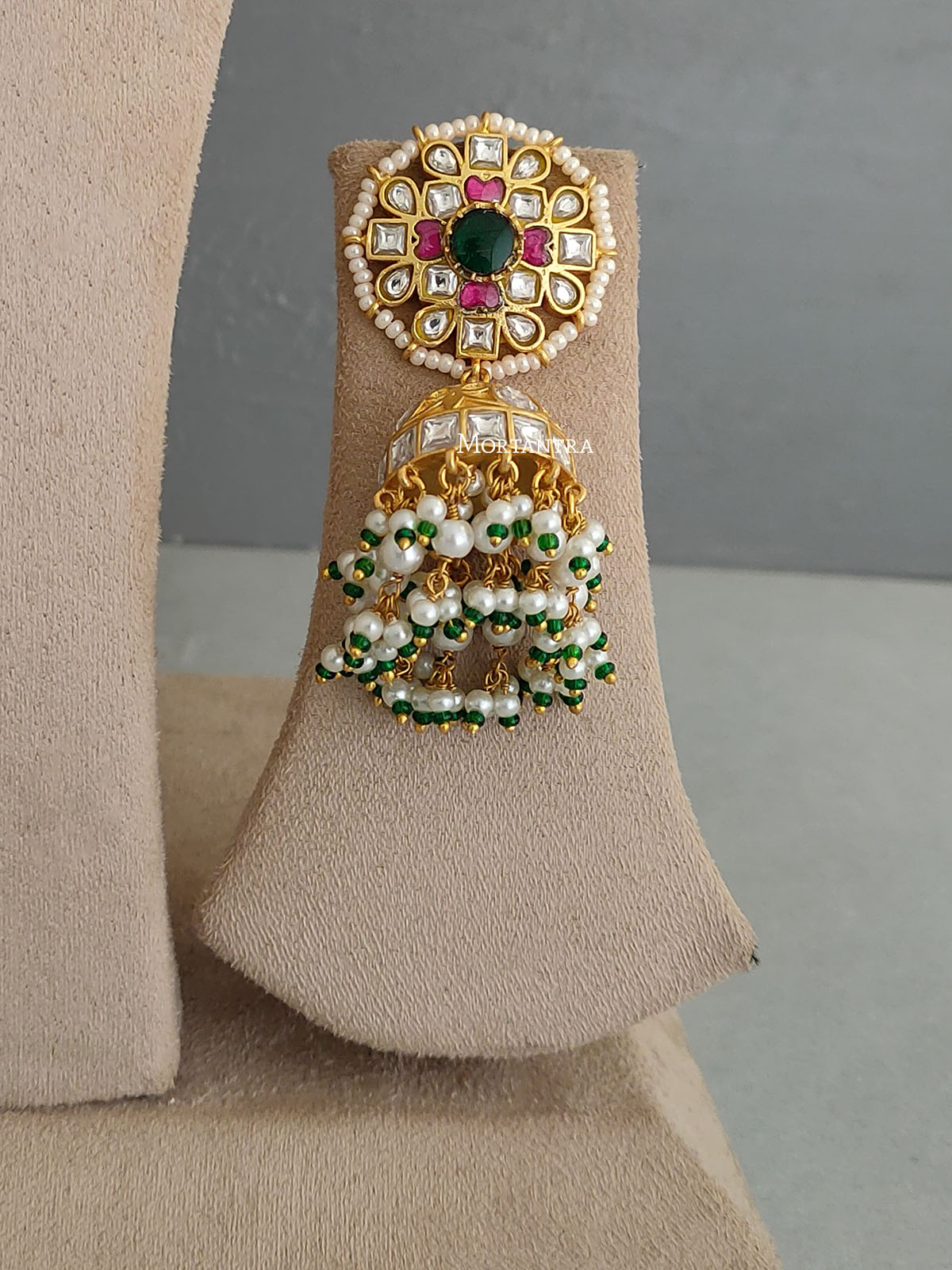 MS1769M - Multicolor Bridal Jadau Kundan Long Necklace Set