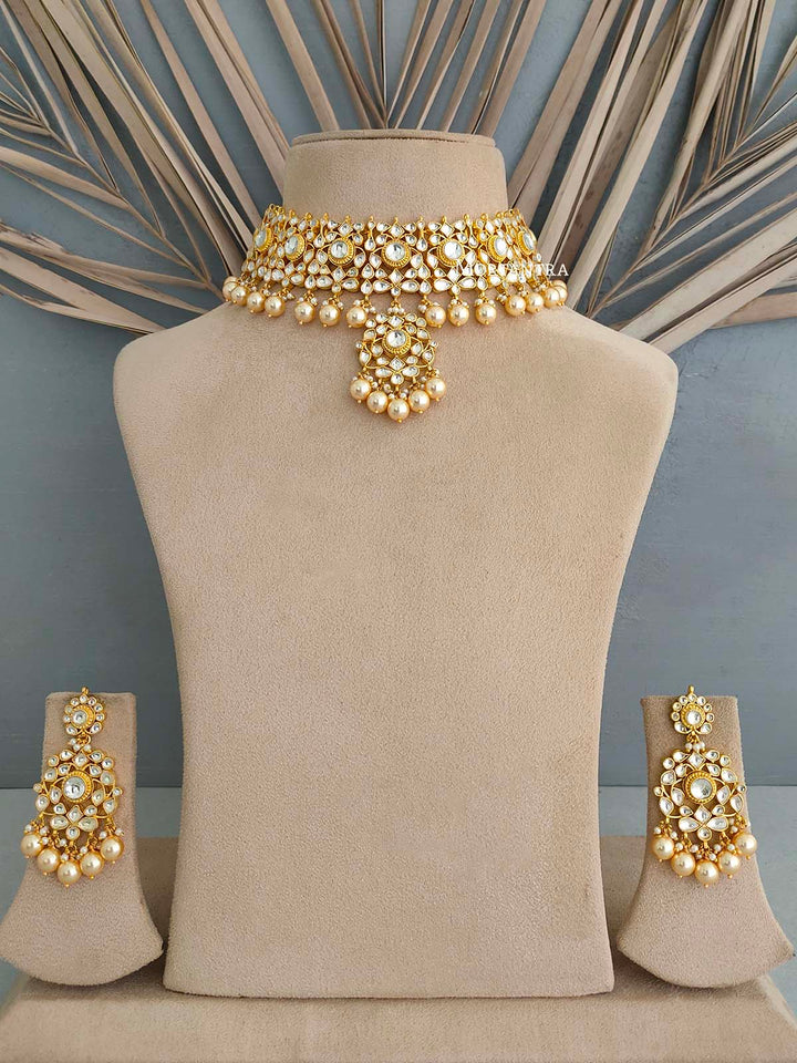 MS1811 - Jadau Kundan Necklace Set