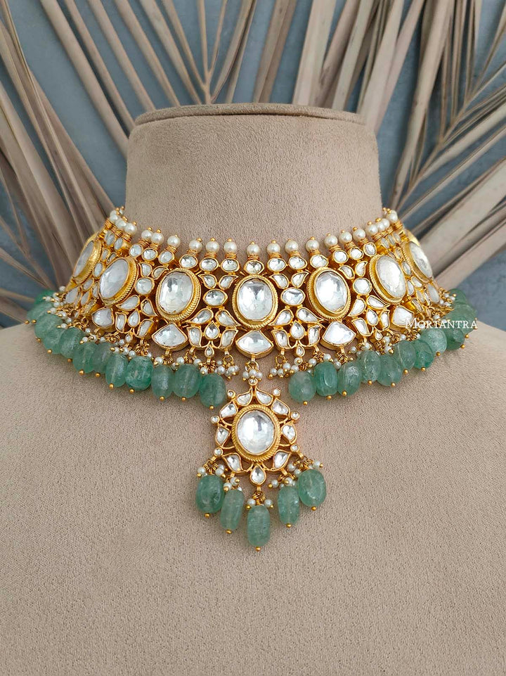 MS1816 - Jadau Kundan Necklace Set