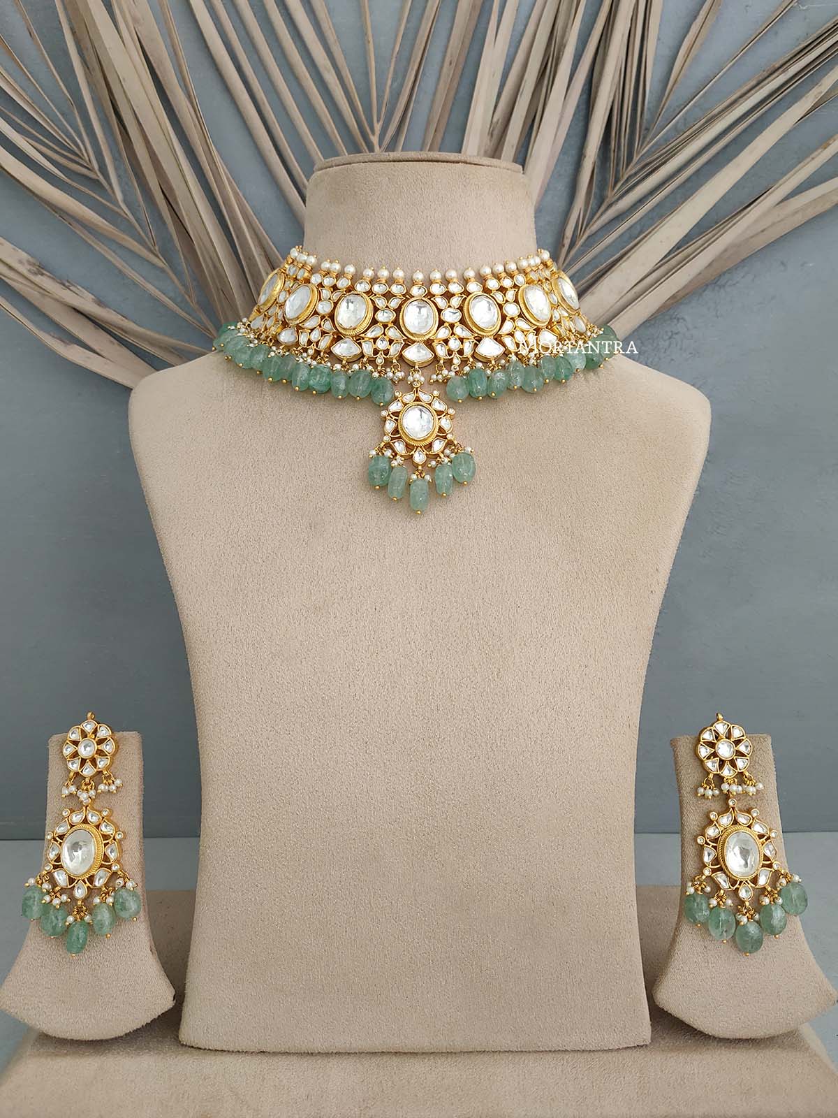 MS1816 - Jadau Kundan Necklace Set